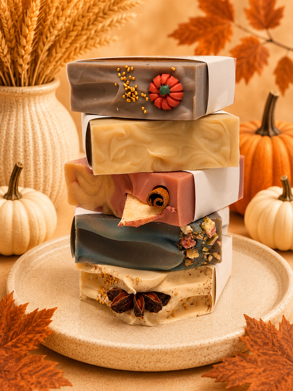 Cinnamon Apple - Handcrafted Artisan Soap Bar