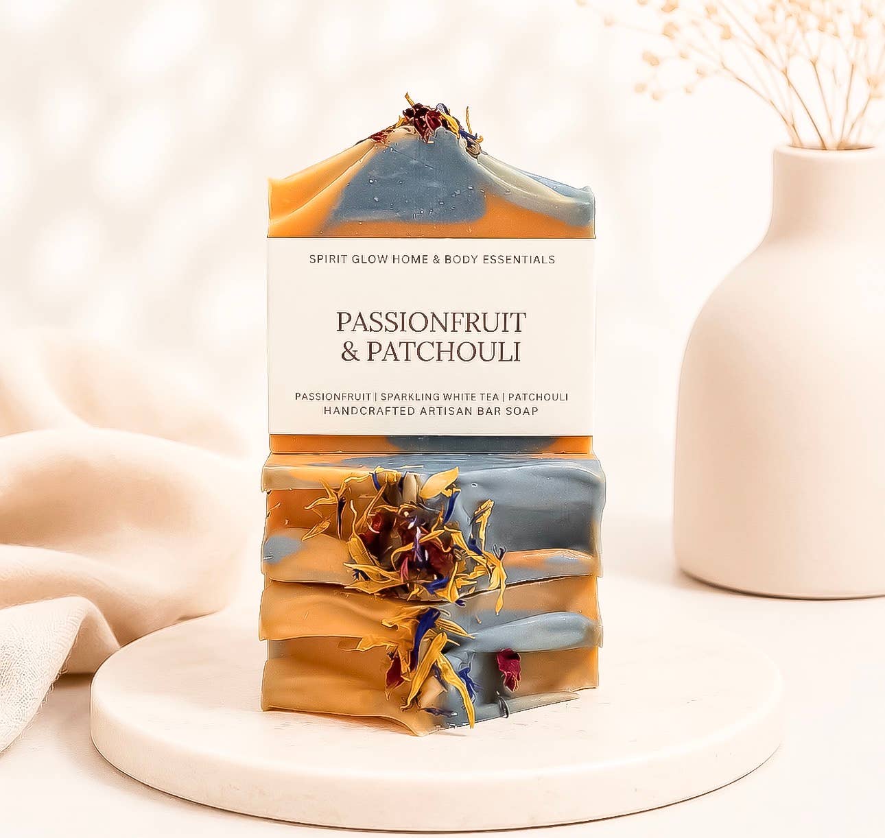 Passionfruit & Patchouli-Handcrafted Artisan Soap Bar