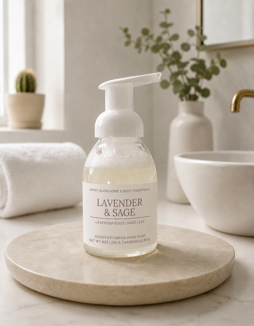 Lavender & Sage - Scented Foaming Hand Soap