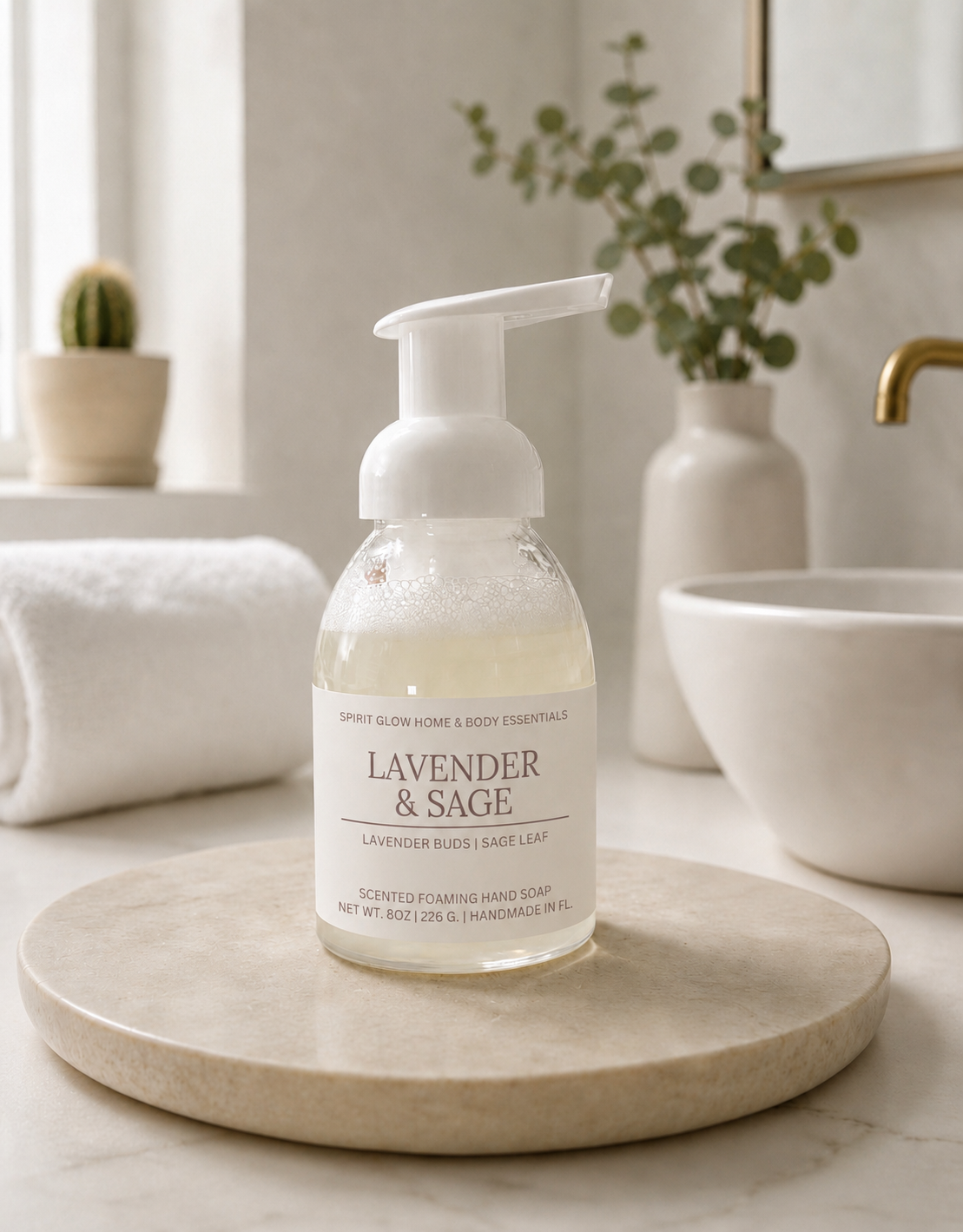Lavender & Sage - Scented Foaming Hand Soap