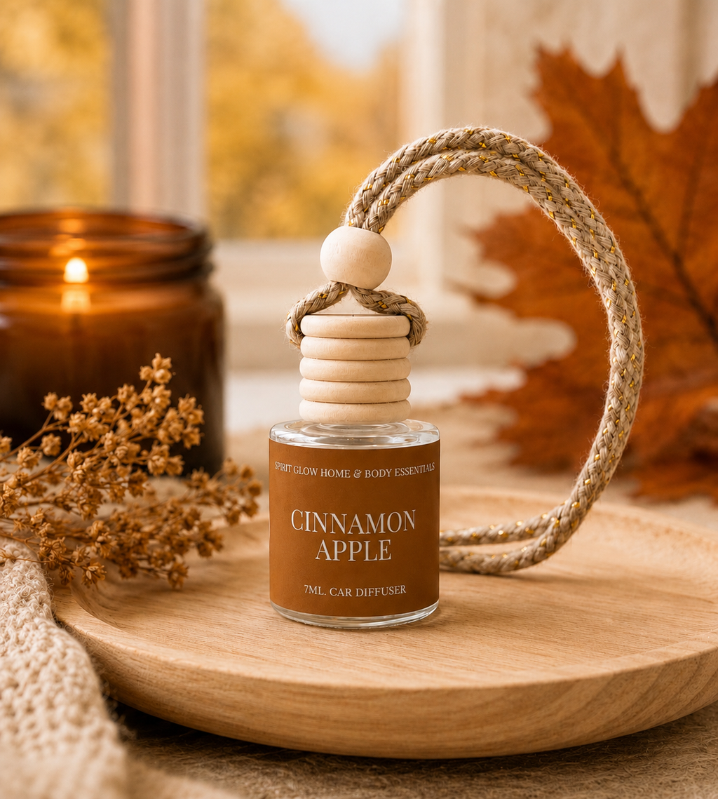 Cinnamon Apple -  Hanging Car Diffuser