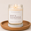Mint & Eucalyptus - 7oz. Soy Wax Candle