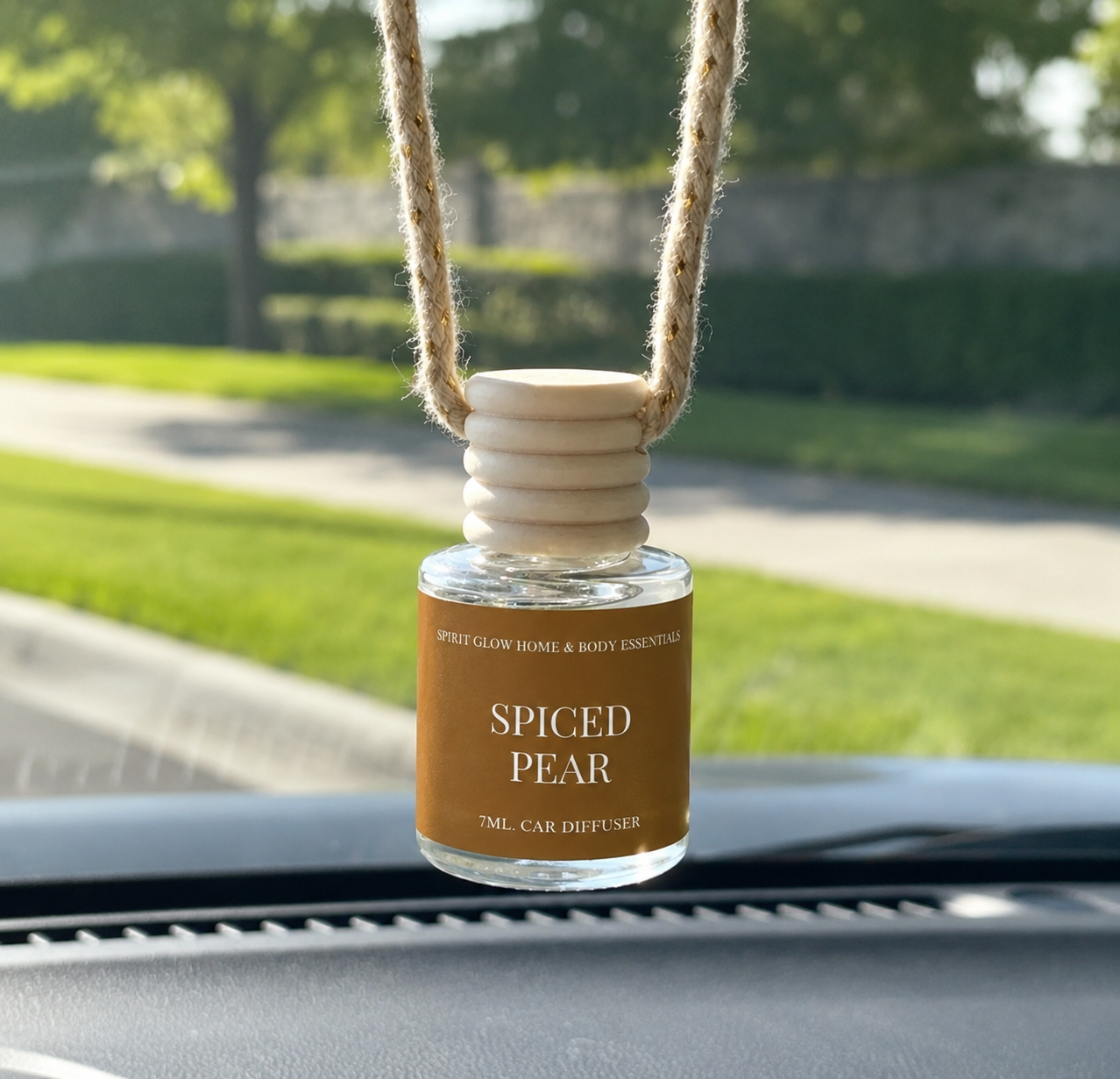 Spiced Pear -  Hanging Car Diffuser