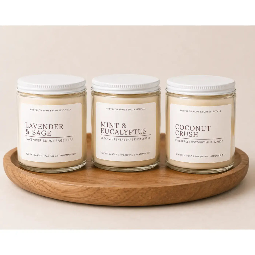 Passionfruit & Patchouli - 7oz. Soy Wax Candle