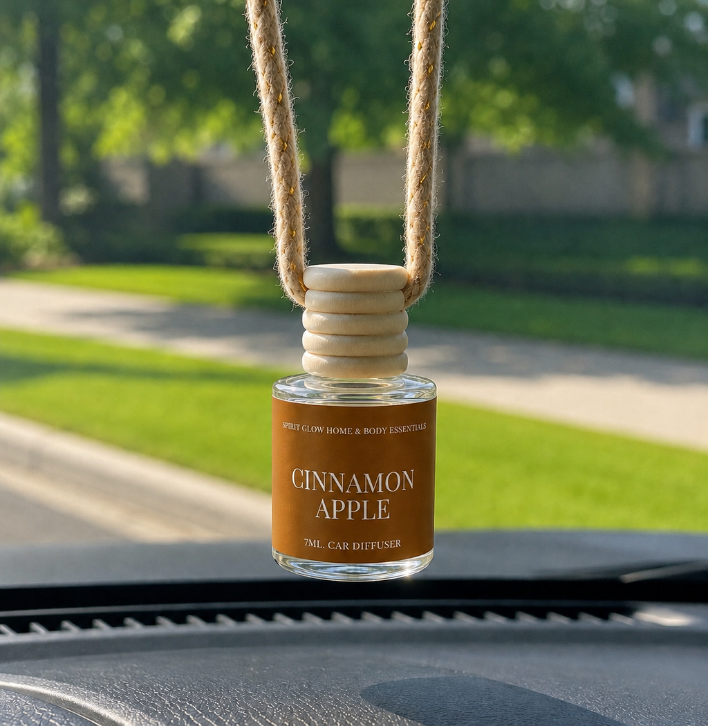 Cinnamon Apple -  Hanging Car Diffuser
