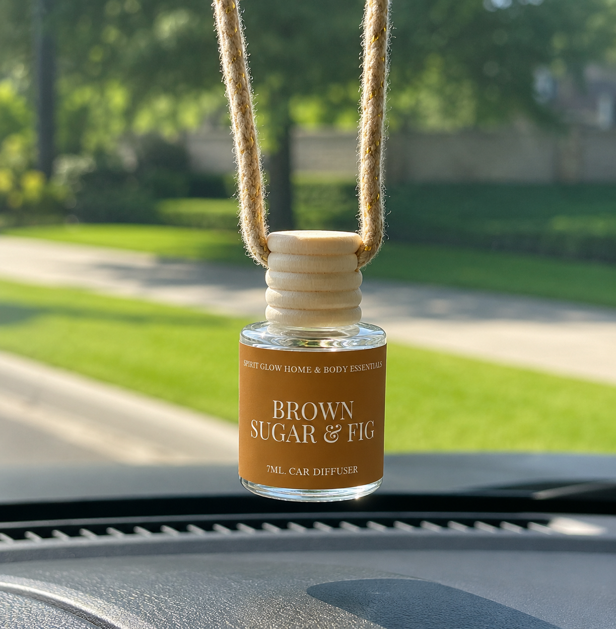 Brown Sugar & Fig -  Hanging Car Diffuser