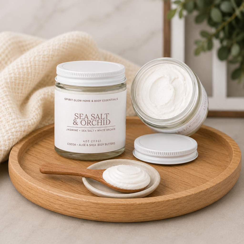 Sea Salt & Orchid Coco-Aloe & Shea Whipped Body Butter