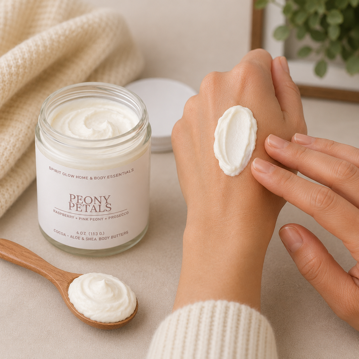 Peony Petals Coco-Aloe & Shea Whipped Body Butter