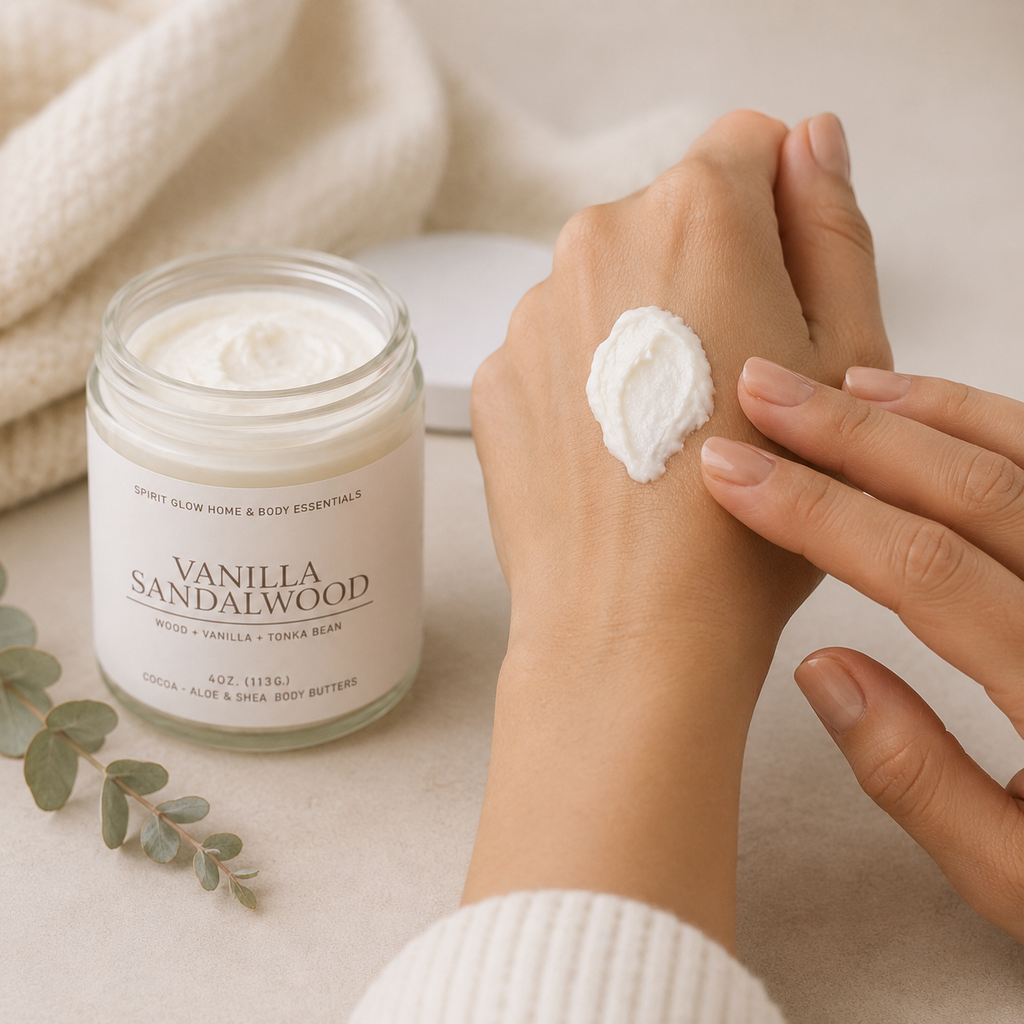 Vanilla Sandalwood Coco-Aloe & Shea Whipped Body Butter