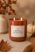 Brown Sugar & Fig - 9.5oz. Soy Wax Candle