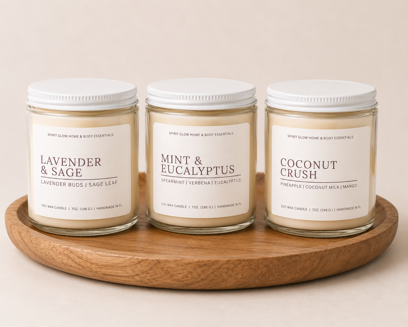 Coconut Crush 7oz. Soy Wax Candle