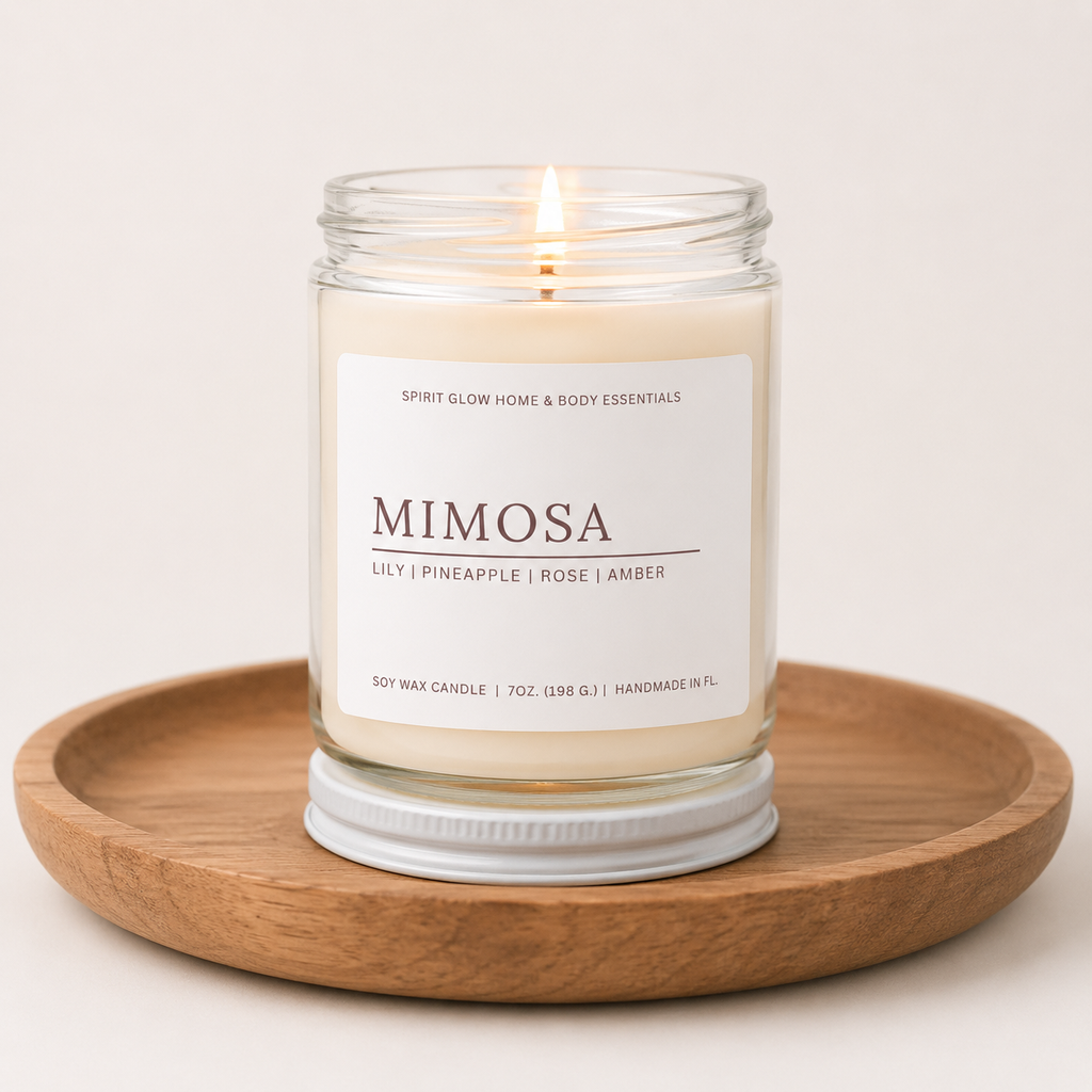 Mimosa - 7oz. Soy Wax Candle