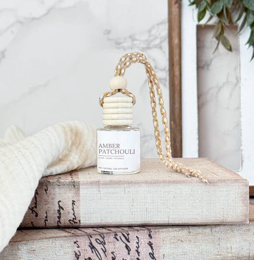 Amber Patchouli Hanging Car Diffuser