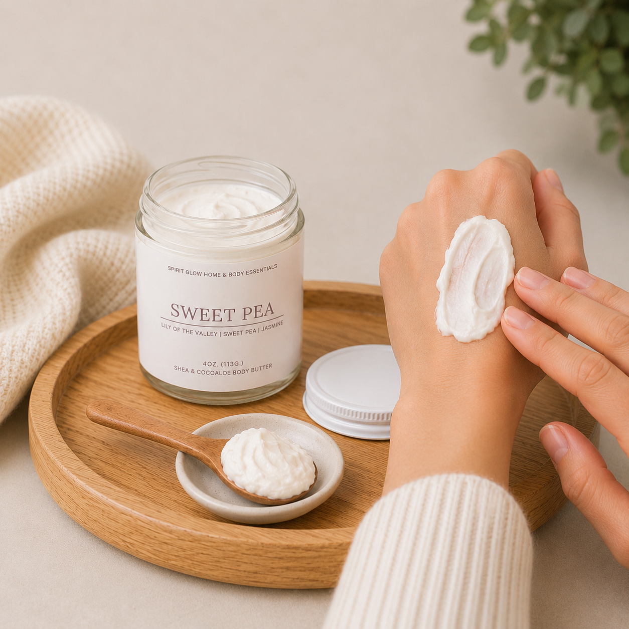 Sweet Pea Coco-Aloe & Shea Whipped Body Butter
