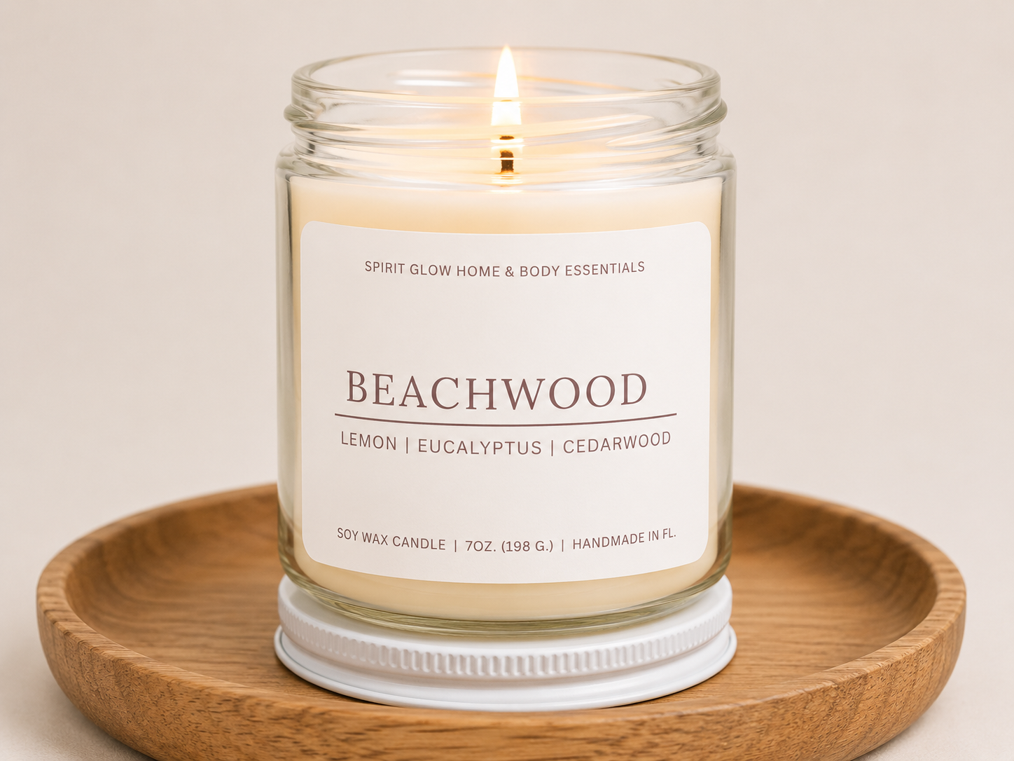Beachwood - 7oz. Soy Wax Candle
