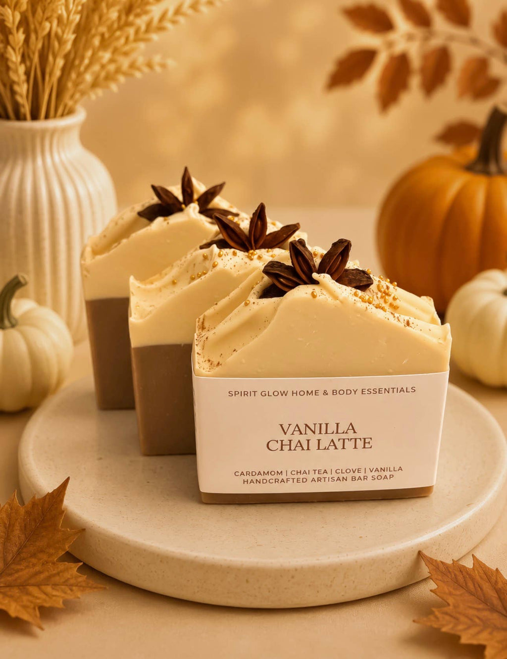 Vanilla Chai Latte  - Artisan Soap Bar