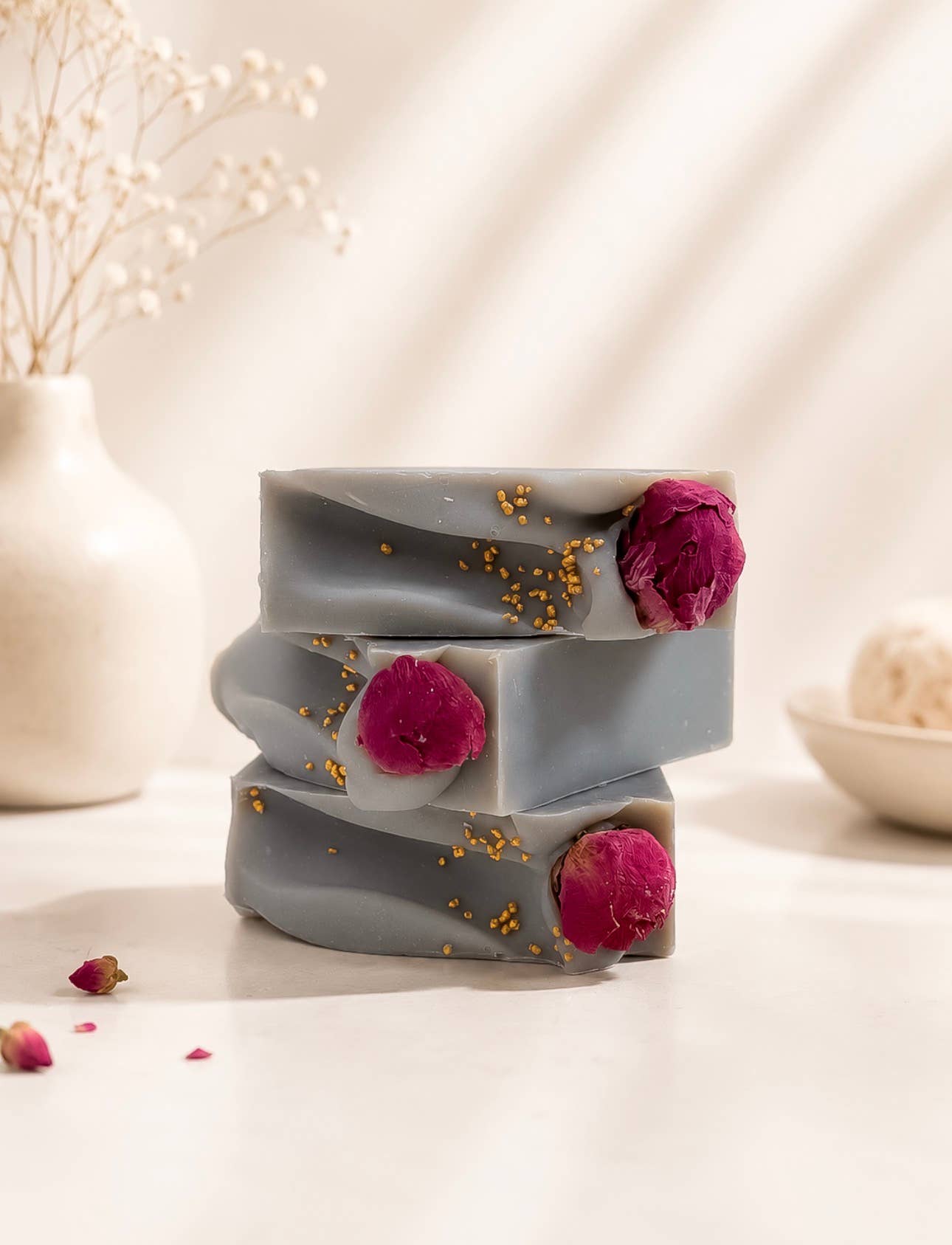 Peony Petals - Handcrafted Artisan Soap Bar